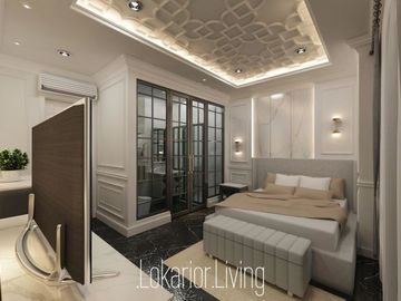 DIJUAL CEPAT RUMAH MODERN CLASSIC SEMI FURNISH SIAP HUNI DI BSD