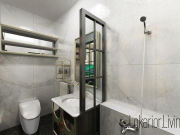 DIJUAL CEPAT RUMAH MODERN CLASSIC SEMI FURNISH SIAP HUNI DI BSD