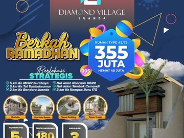 BIG RAMADHAN SALE! DIAMOND VILLAGE JUANDA 1, Dapatkan Promo Bulan Ini dan Booking BlokNya!