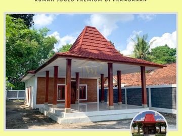 SPESIAL RUMAH JOGLO ESTETIK ALA SULTAN DI PRAMBANAN TANAH LUAS