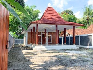 SPESIAL RUMAH JOGLO ESTETIK ALA SULTAN DI PRAMBANAN TANAH LUAS