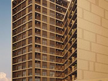 Venta monoambiente con terraza en Tres Cruces, Montevideo