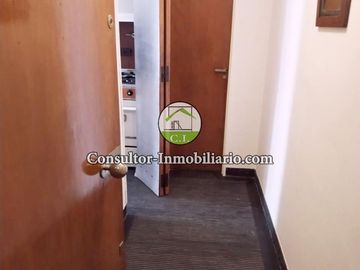 Super-luminoso Departamento Tipo Loft Apto Profesional en el Centro Porteño
