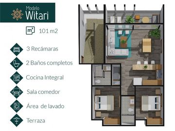 DEPARTAMENTO EN VENTA EN BAHIA DE BANDERAS, NAYARIT