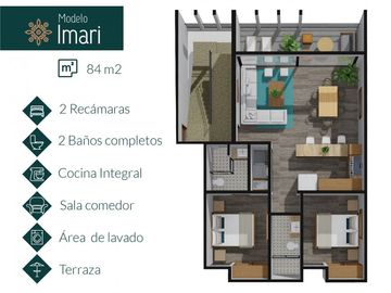 DEPARTAMENTO EN VENTA EN BAHIA DE BANDERAS, NAYARIT