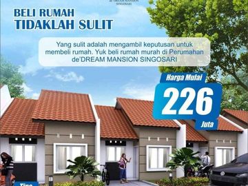 Rumah murah lokasi strategis hanya 2 menit dari jalan Poros Provinsi