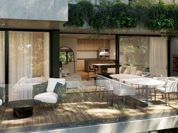 2 ambientes 88m2 en AER HABITA - Palermo Hollywood