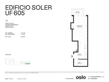 2 ambientes 88m2 en AER HABITA - Palermo Hollywood
