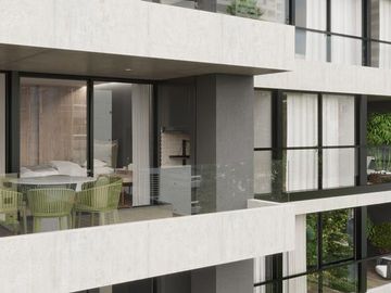 2 ambientes 88m2 en AER HABITA - Palermo Hollywood
