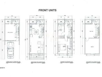 Modern Townhouse For Sale in Project 3 near EDSA or Epifanio delos Santos Avenue and Aurora Boulevard PH79