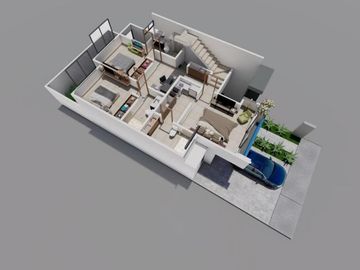 Preciosa Casa en Cañadas del Arroyo, 4 Recamaras, 4.5 Baños, Roof Garden, Jardín