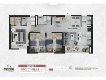Venta apartamento Herbario Itagui Cesión de derechos