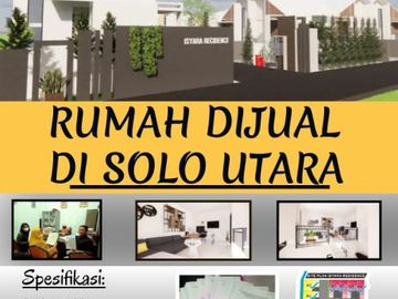 RUMAH TIPE 45 MEZANIN DI SOLO UTARA DEKAT KAMPUS STIKESMUS
