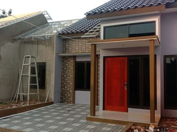 Rumah baru 1 lantai 600jtaan bebas banjir dekat toll di depok