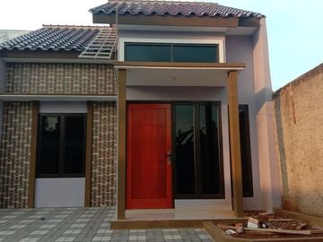 Rumah baru 1 lantai 600jtaan bebas banjir dekat toll di depok