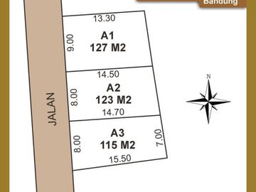 Kawasan Banjaran Bandung: Tanah Kavling Sertifikat SHM 1,4 Jt-an/M2