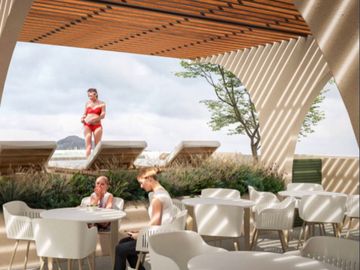 QABU BOUTIQUE LIVING Departamento en venta en Fraccionamiento Sábalo Country Club