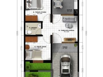 Townhouse dekat Pemda Cibinong