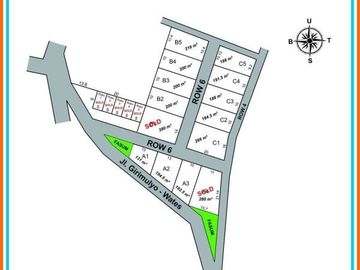 Tanah Nanggulan Luas 200 m2, Dekat Kopi Ampirono, SHM