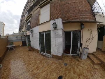 Departamento 3 Amb Al Frente con Gran Terraza