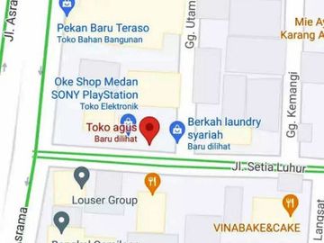 Ruko Dijual di Kota Medan Dekat Plaza Millenium Medan