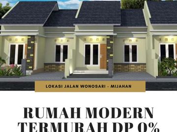 TERLARIS TERMURAH RUMAH MODERN DP 0% DEKAT UNY GUNUNGKIDUL !