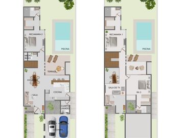 Casa en privada residencial Nadira, Norte de Mérida