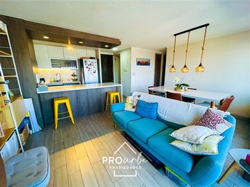 Departamento en venta de 2 dorm. 2 baños en Providencia