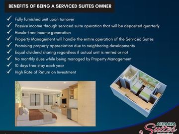 Condotel Fully Furnished Studio Type in Atharra Suites Panglao| BOHOLANA REALTY