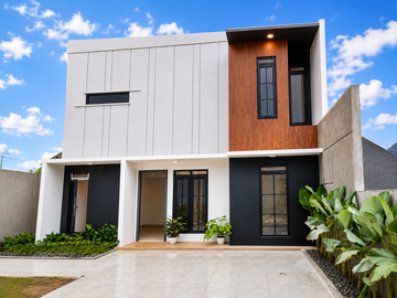 Rumah Modern Minimalis 2 Lantai di Pondok Petir, Bojongsari, Depok