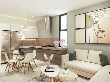 VENTA DEPARTAMENTO EN DZITYA AL NORTE DE MÉRIDA, YUCATÁN