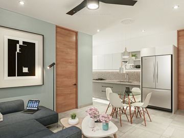 VENTA DEPARTAMENTO EN DZITYA AL NORTE DE MÉRIDA, YUCATÁN