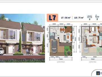 Rumah full furnish 2 lantai strategis Zuma at Malibu Village Gading Serpong tangerang