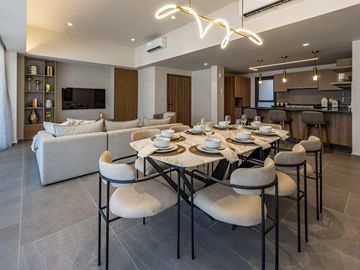 Departamento en venta con amenidades en Cabo Norte, Mérida
