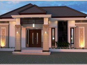 Villa Klasik Apik Bisa Konsultasi Desain di Prambanan