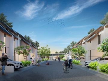 Rumah cluster baru 2 lantai Free biaya di Setu bekasi timur