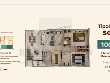 Departamentos Venta Monterrey  06-DV-6812