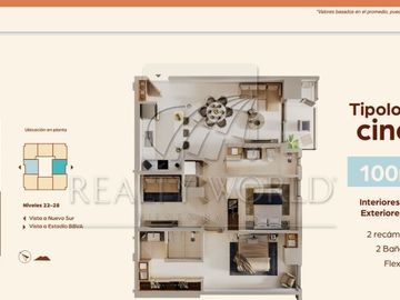 Departamentos Venta Monterrey  06-DV-6812