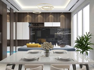 RUMAH KONTEMPORER MODERN DI CEMARA GADING