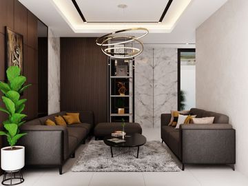 RUMAH KONTEMPORER MODERN DI CEMARA GADING