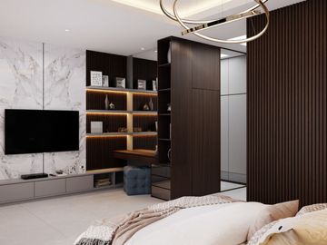 RUMAH KONTEMPORER MODERN DI CEMARA GADING