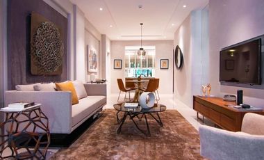 Condo For Sale in Alabang, Muntinlupa at Botanika Nature Residences Pre-selling 1 Bedroom Modern Chic interior design
