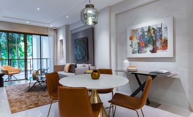 Condo For Sale in Alabang, Muntinlupa at Botanika Nature Residences Pre-selling 1 Bedroom Modern Chic interior design