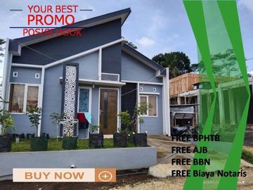 Posisi Hook Rumah Free Biaya Bebas Banjir 2KT Tipe 25/107