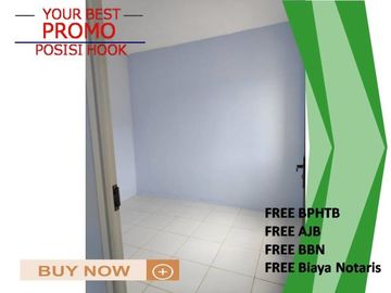 Posisi Hook Rumah Free Biaya Bebas Banjir 2KT Tipe 25/107