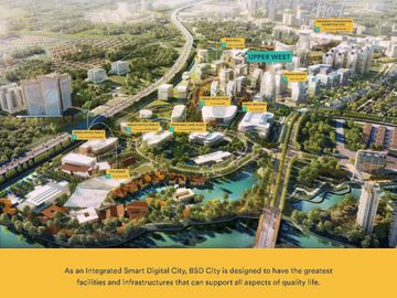 Apartemen Upper West Di CBD 55 BSD City Diskon 5 %