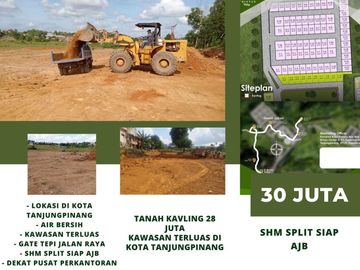 Tanah Kavling Pusat Kota Tanjung PInang Terluas