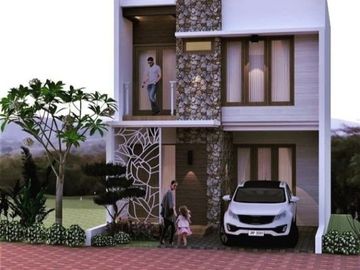 Cluster 2 lantai dan free biaya biaya di beji depok