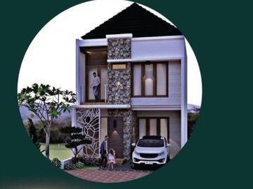 Cluster 2 lantai dan free biaya biaya di beji depok