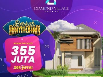 BIG RAMADHAN SALE! DIAMOND VILLAGE JUANDA, Hunian Murah Minimalis Modern di Cemandi